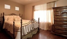 Extra pretty sheers and bedding for sale. 