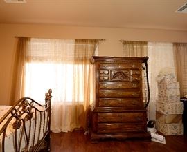 Highboy dresser for sale. Like new!