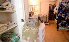 New and like new towels and linens.