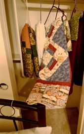 Quilts for sale too.