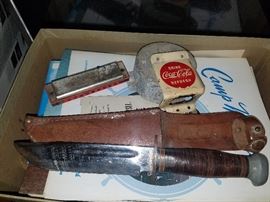 Remington Pal knife...Hard to find Coke opener...