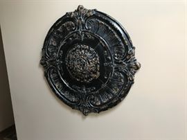 Elegant wall art - very large metal piece