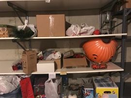 Shelves of variety of unique seasonal treasures