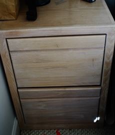 solid oak file cabinet