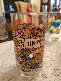 Vintage Muppet glassware