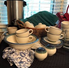 Pfaltzgraff Luncheon set Ocean Breeze