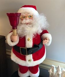 Salvation Army Santa Battery operated