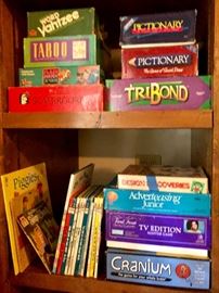 board games Taboo Yahtzee Pictionary Scattergories Cranium and more