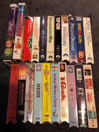 VHS movies