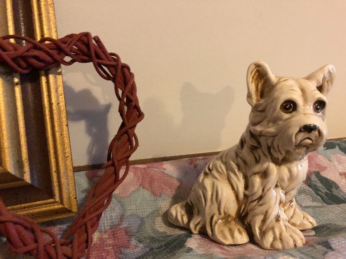 puppy figurine