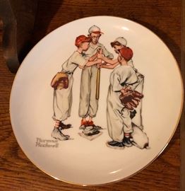 Norman Rockwell collector plates