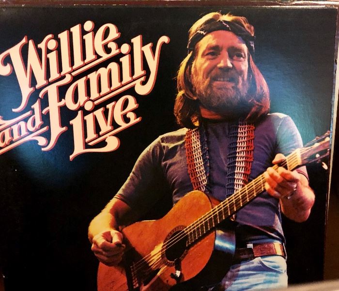 Willie Nelson Live LP