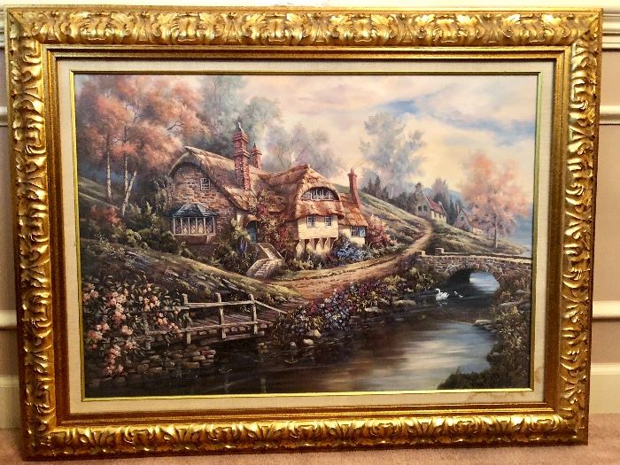 in Gold Gilt frame
