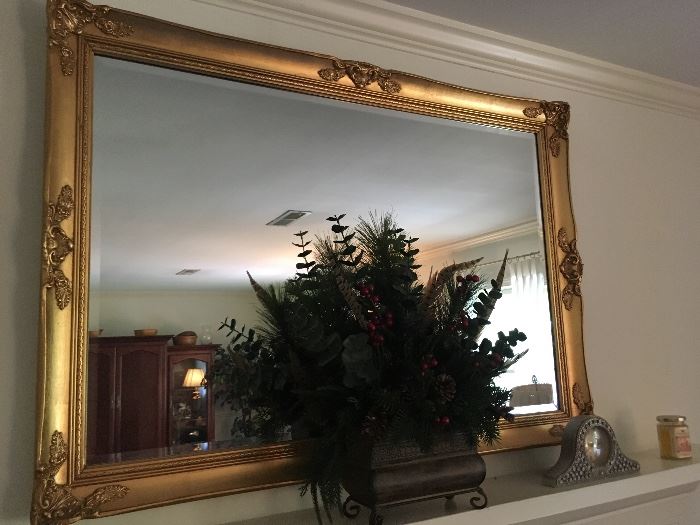 Gold Guilded Wall Mirror