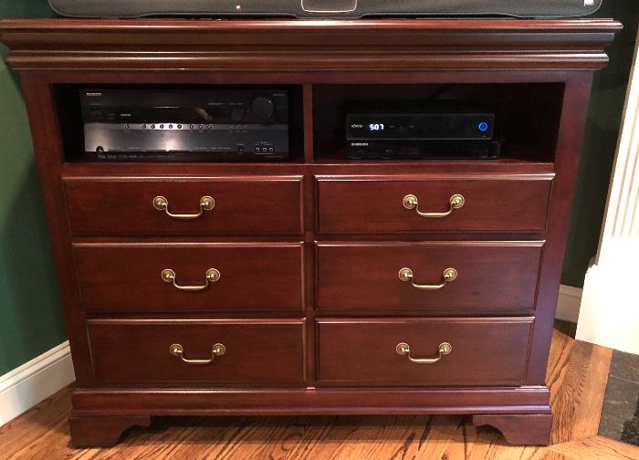 Media Console with Drawers