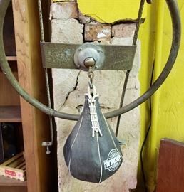 vintage punching bag