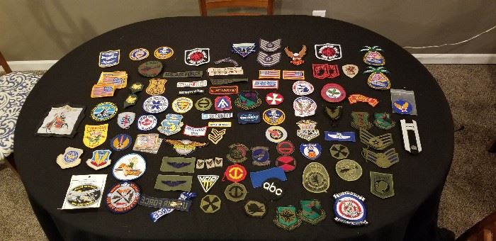 Patches! Many not pictured