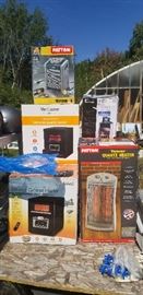 New In Box Cabinet Heaters, Air Purifiers, Dry Vacs, Auto Parts & More. Stay posted for more pictures. 