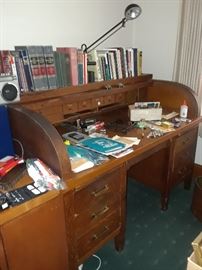 antique rolltop desk