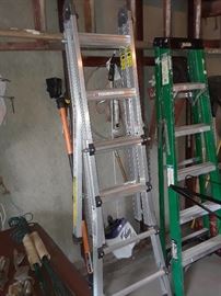 Extension ladder and 3 others