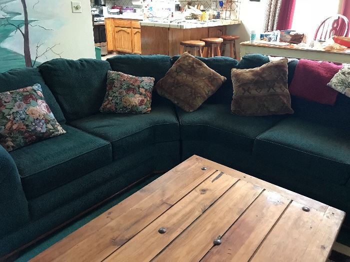 Sectional sofa.  Like new. 