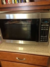 Kitchen Aid stainless microwave
