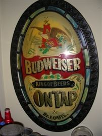 There are MANY Budweiser items in this sale.