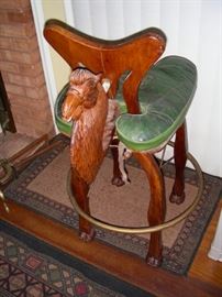 Camel barstool