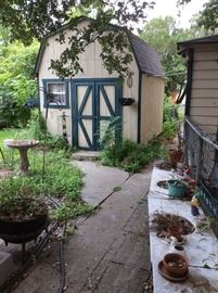 This is the she-shed. It is FULL!