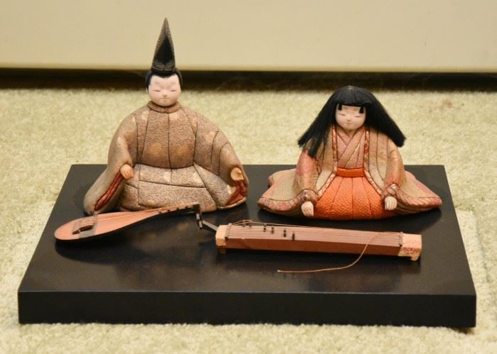 Japanese Hina Ningyo Dolls
