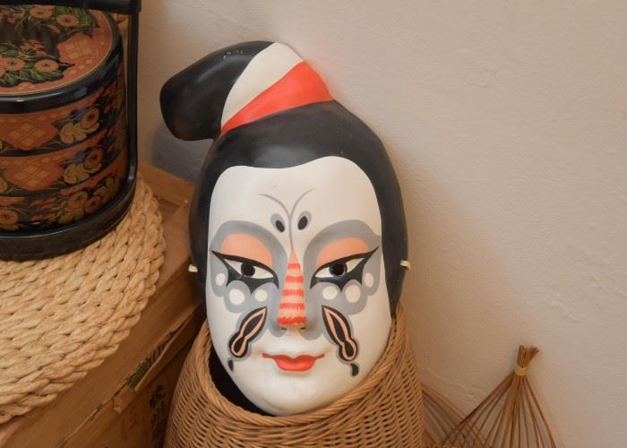 Japanese Paper Mache Mask