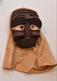 Wooden Japanese Mask