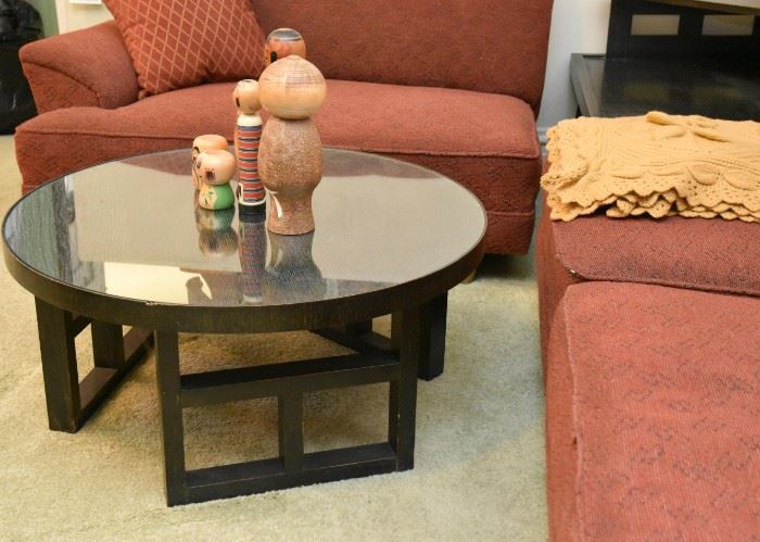 Vintage Round Cocktail / Coffee Table
