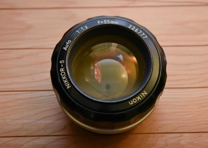 Vintage Nikon Camera Lenses