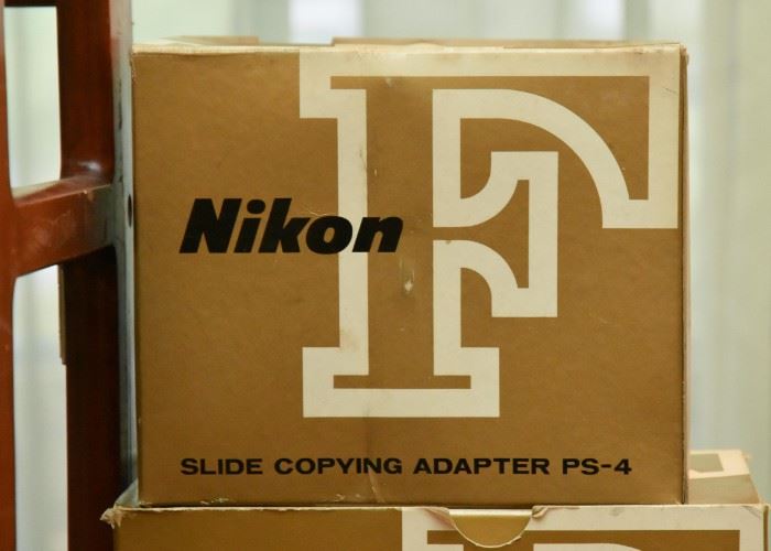 Vintage Nikon F Slide Copying Adapter with Box