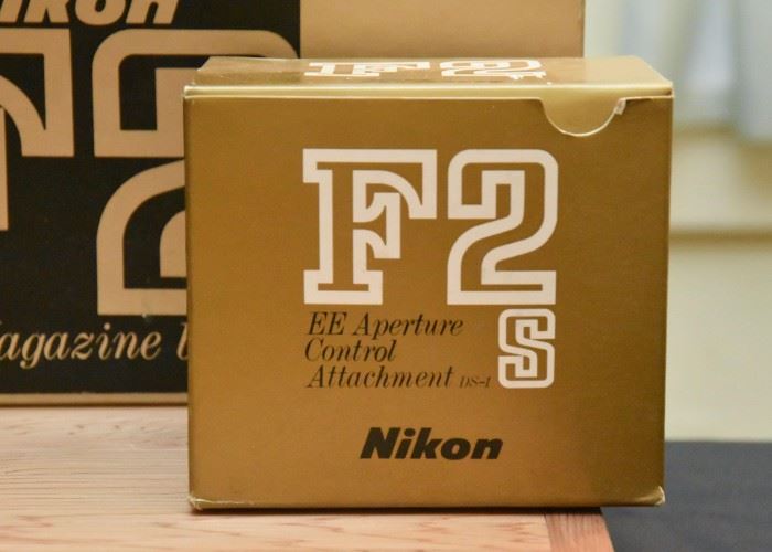 Vintage Nikon F2 EE Aperture Control Attachment with Box