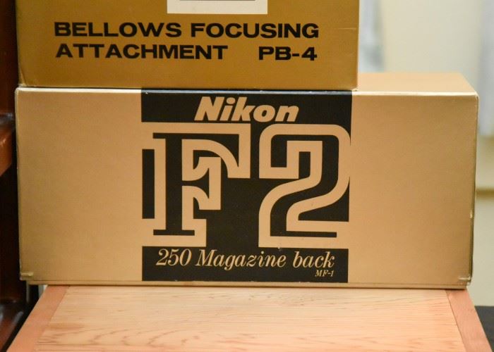 Vintage Nikon F2 250 Magazine Back with Box