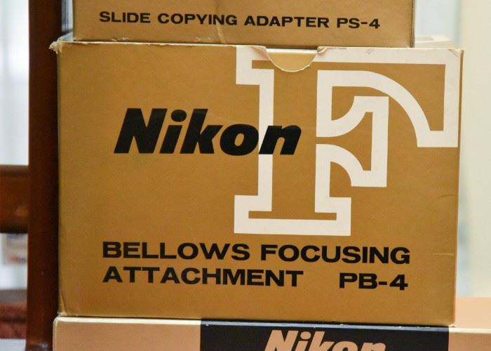 Vintage Nikon F Bellows Focusing Attachment with Box