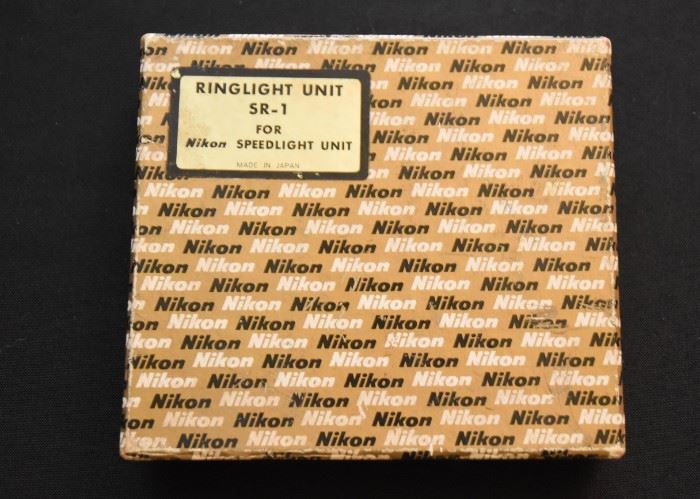 Vintage Nikon Ringlight Unit SR-1 for Speedlight