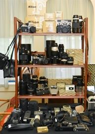 Vintage Nikon Cameras, Lenses & Accessories