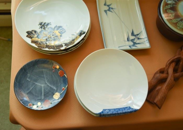 Japanese Dinnerware - Plates, Bowls, Etc.
