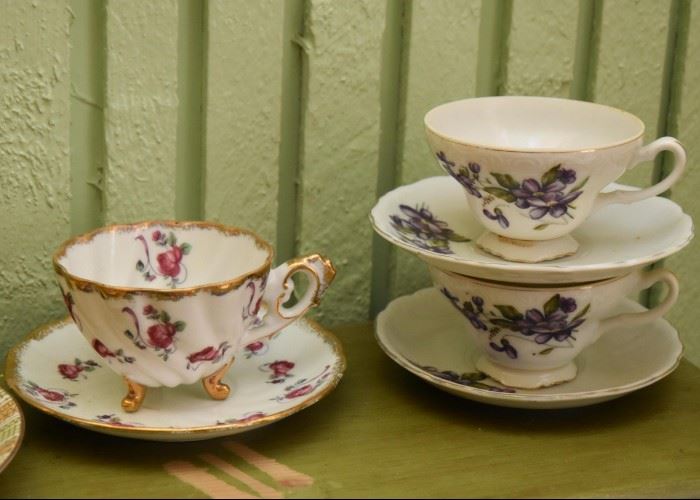 Vintage Fine China Teacups