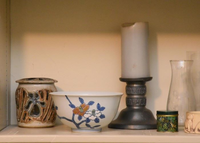 Home Decor - Pottery, Candle Holders