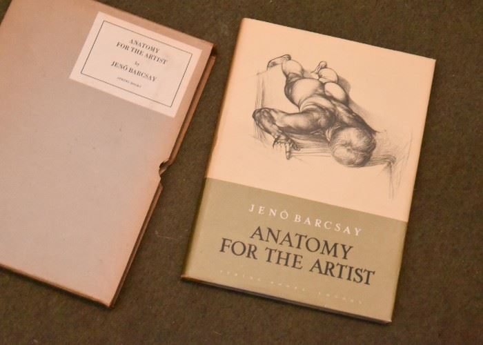 Anatomy for the Artist Book by Jeno Barcsay