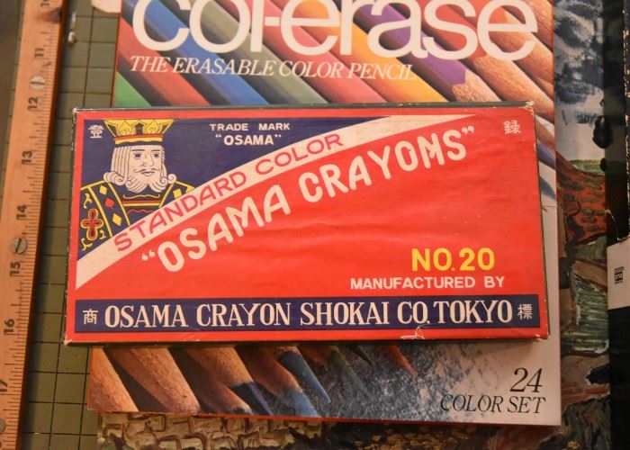 Art Supplies - Osama Crayons