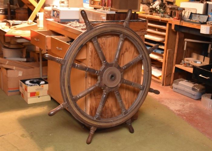 Ship Captain's Wheel