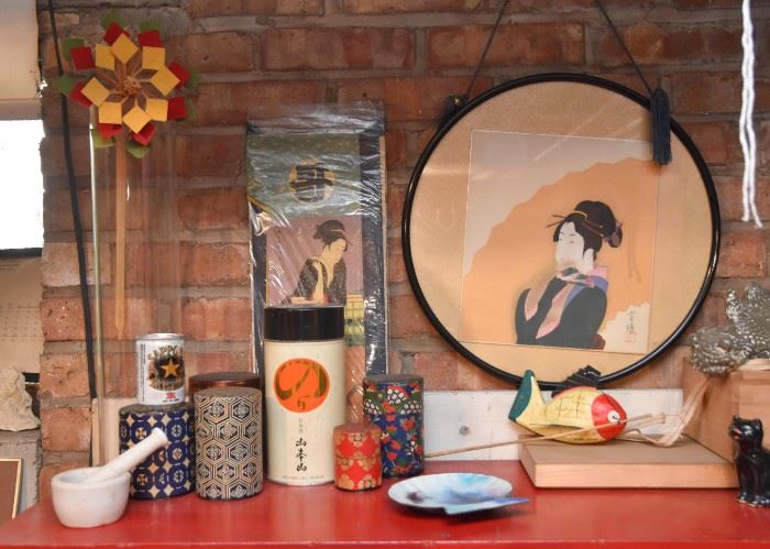Japanese Tines, Decor & Collectibles, Mortar & Pestle