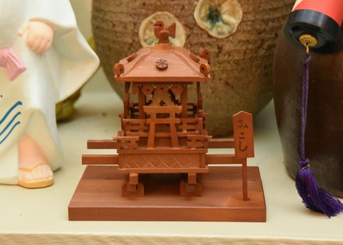 Japanese Wood Carved Miniature