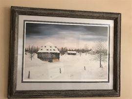 Signed artwork Audrey M Casey
