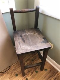 vintage chair/plant stand